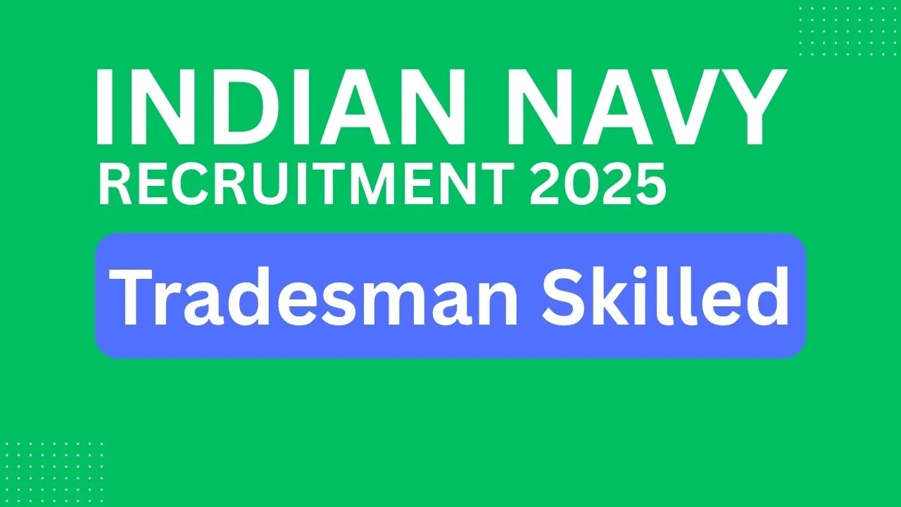 Indian Navy Tradesman Skilled